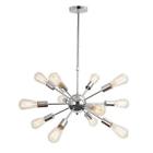 Lf458450 Unitary Brand Silvery Vintage Metal Hanging Ceiling Chandelier 602815458450