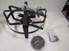 Li710274 Unitary Brand Antique Black Metal Drum Shape Round 746060710274