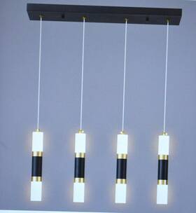 B09wttd5rr Liangmh 4 Light Modern Pendant Kitchen Island Fixture Dimmable Black