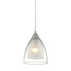 10464 Light 1 Satin Pendant Lighting Elk Layers Nickel