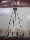 522945 Light 229 Decorators Denholm Home 6 Bronze Chandelier Collection Finish