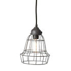 225032 Light Barrel Pendant Brown - Wire Susan Lazy
