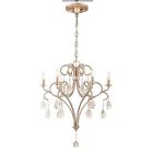 23077 Light Collection Imports Chandelier World Caruso 6 Silver