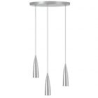 Dhc3601-12r-sc Light Satin Chrome Dainolite Pendant Voltage Three