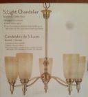 527469 - Light Keswick Sku Collection Home Decorators Chandelier- 5