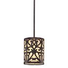 1491-357 Light Oxide 1 Lavery Minka Nanti Iron Pendant