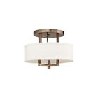 3200br Light Semi Hinkley Flush Brushed Hampton Bronze Mount Ceiling Lighting