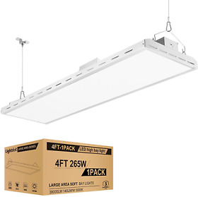 1000w Lightdot 4ft Led High Bay Shop Light 265w 38000lm Hps Eqv. 5000k Daylig
