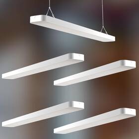 Lightdot 782905748163 4pack 4ft Led Shop Lights 4 Foot Light Fixtures For Garage Workshop