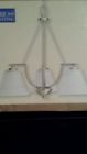 P4621 Lighting Bravo Chandelier Brushed