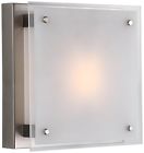 Dvp10331bn-ssw Lighting Dvi Opal Fixture Flush Mount Glass Shades