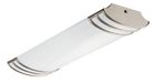 10815 Lighting Linear Nickel Model Fluorescent T8 Brushed Lithonia Bn Futra 2ft.
