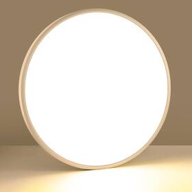 Js-xdd-ww-45w-us Lightingwill 24 Inch Led Flush Mount Ceiling Light Fixture 2800k Warm White