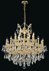 2801d30g Lights Clear 964782 Id Chandelier Theresa 19 Crystal Maria Gold