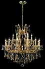 2801d30g-gt Lights Maria 964784 Chandelier Theresa Golden 19 Teak Gold Id Crystal