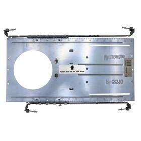 P-5510nc Liteline Corporation Round Pre-mounting Plate Galvanized Steel 5-1/2 Inch