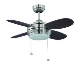 Mlv36bnk4l Litex 16906 Maksim Collection 36-inch Ceiling Fan With Five Wench Wood B