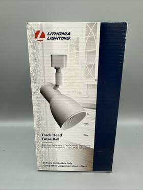 Br20 Lithonia Lighting 194995056750 Matte White Linear Track Step Head Light Fixture