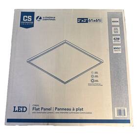 250e4s Lithonia Lighting 24/33/44lm Cpanl 2x2 Led Panel 3500k M4 Dimmable