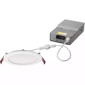 30k40k50k Lithonia Lighting 90cri Wafer Series 6 Inch White 1190 Lm Led Canless Recessed Fixture