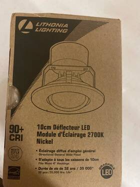 4g1bn-led-27k-90cri-m6 Lithonia Lighting 4g1bn Led Recessed Gimbal Kit Brushed Nickel 4 Inch