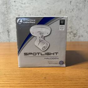 Ltkmsbk-mr16gu10 Lithonia Lighting 753573996538 Halogen Spotlight Fixture Wh/m4