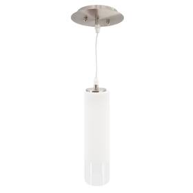 X-400alt Lithonia Lighting 889804945287 Project Modern Glass Pendant Light Fixture Nickel 4-pack