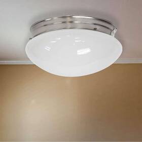 Little Tree Designs 737748138909 Blaire Led Flush Mount Ceiling Light 7.5 Inch W X 4.75 H - Brushed Nickel