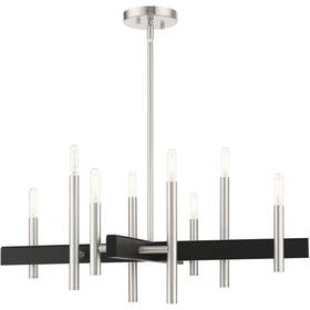 49348-91 Livex Lighting Denmark Collection 8-light Chandelier.28 X 28 44