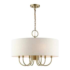 49806-01 Livex Lighting Blossom Collection 7-light Pendant 24 X 18.75