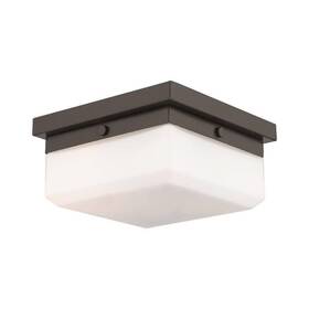 65536-92 Livex Transitional Two Light Wall Sconce/ceiling Mount From Allure Collection