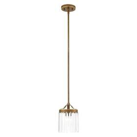 50530-64 Livex 847284039773 Lighting Ashton 1-light Mini Pendant Hand Painted Palacial Bronze