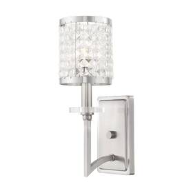 50561-91 Livex 847284039827 Lighting Gramercy 1-light Wall Sconce Brushed Nickel