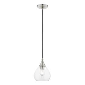 46501-91 Livex 847284080812 Lighting Catania Mini Pendant Brushed Nickel