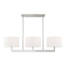 42405-91 Livex Lighting - Hayworth 3 Light Linear Chandelier In Contemporary Style 11