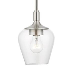 46721-91 Livex Lighting 46721 Willow 6 Inch W Mini Pendant - Nickel