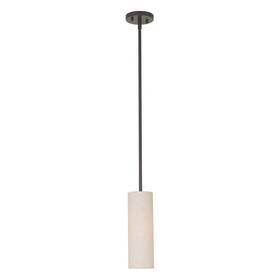 52130-92 Livex Lighting Meridian 1 Light English Bronze Mini Pendant