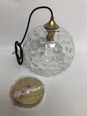 Ld2282br Living District 10 Inch Cashel Pendant - Light Brass