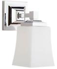 Ll-wl240-1-pc Linea Lighting Brighton Light Vanity Fixture Chrome Frosted Glass