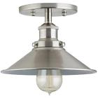 Ll-c407-bn Llc407bn Andante Close To Ceiling Lights Industrial Fixture Brushed 706090670948