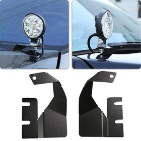 Ht-715 Llkuang Metal Led Light Pod Hood Mount Bracket Kit Ditch Bra