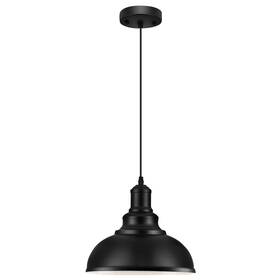 2020118 Loehinle Pendant Lighting Vintage Industrial Fixtures 1 Pack Black