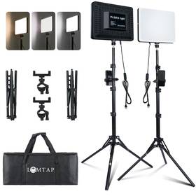 Vl010 Lomtap Light For Video Recording Photography Lighting Kit Studio Lights With 6.5ft