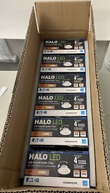 Lot Of 6 Halo Recessed Led Retrofit Rl460wh927pk 2700k Fits 4inch Housing New