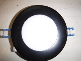 Ly4rcs-41k-bk Lotus Led Ly4rcs Air Tight Black Trim Driver Included 4 Inch 9w 1 Deep 3k