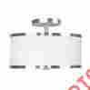 Lprsfm93451 Ffg Lighting Semi Flush Mount 11 Inch Modern Round Ceiling Light Bottom Diffuser