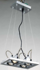 Ls-1836-silv Lite Source Contemporary Ceiling Light