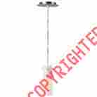 Ls-19112ps Ls-19112 Credence Lite Source Polished Silver Contemporary Modern Single Light Down 088675438847