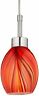 Ls19961ps-red Lite Source Heloise Pendant Lamp Red Glass Shade 088675435907