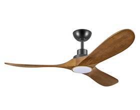 Lukmi 754197844861 52 Inch Ceiling Fans With Lights Low Profile Wood Fan Remote Contro